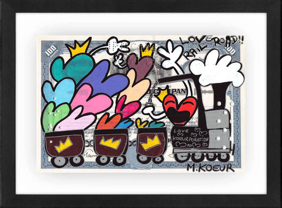 Love Railroad KoeurPoration by M. Koeur - Signature Fine Art