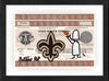 New Orleans Saints by Botero Pop - Signature Fine Art