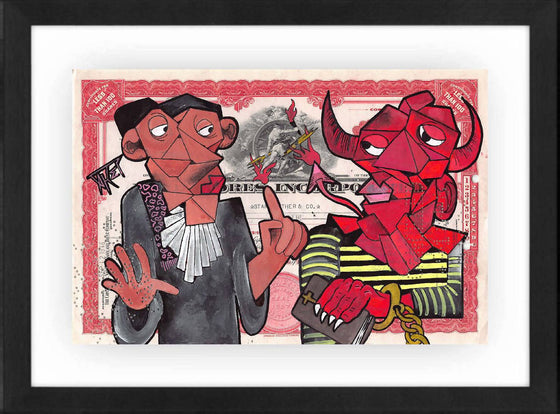 Devil's advocate by Aket - Signature Fine Art