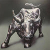 Wall Street Bull by Onemizer - Signature Fine Art