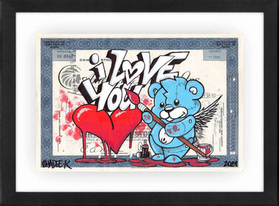 I love you (original) by Shadee K. - Signature Fine Art
