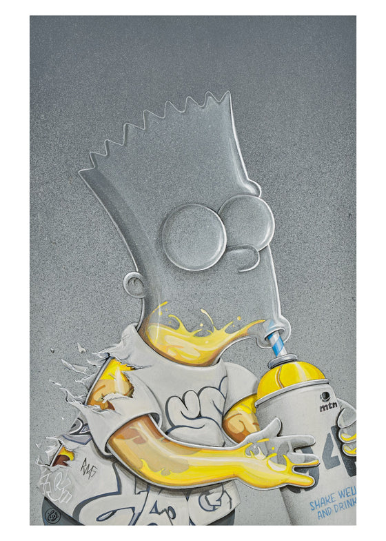 Bart Simpson by Flog by Flog - Signature Fine Art