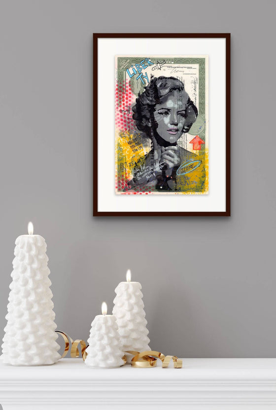 Marilyn Monroe by Nathalie Molla - Signature Fine Art