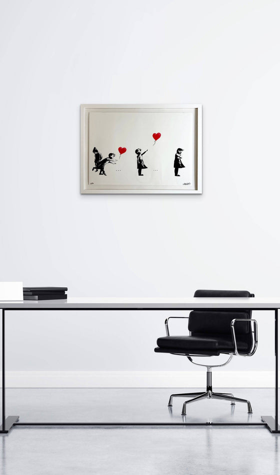 The Story of the Balloon (Limited Edition Print) by Onemizer - Signature Fine Art
